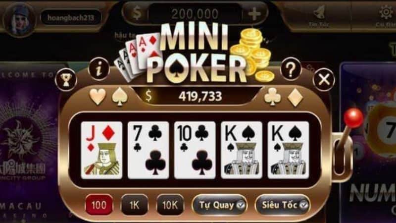 nổ hũ mini poker