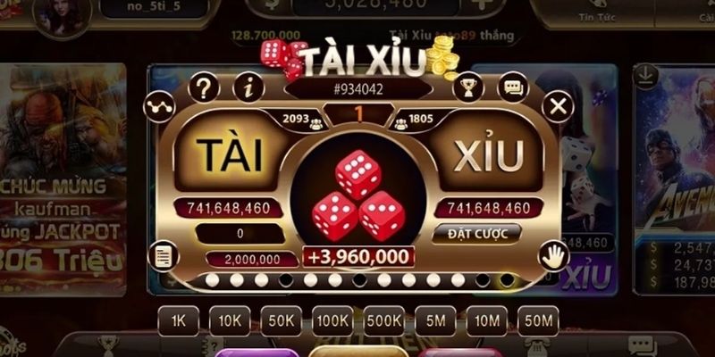 Cá cược tài xỉu tại 68 game bài 