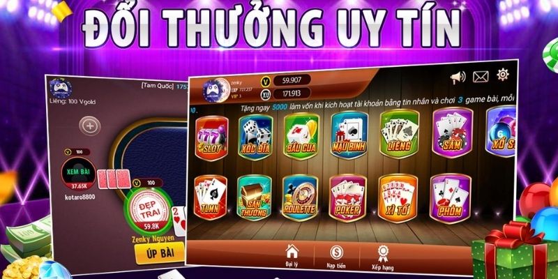 Poker ăn tiền thật - đổi thưởng liền tay