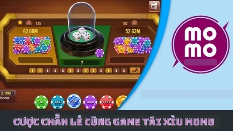 Cược chẵn lẻ cùng game Tài xỉu Momo thú vị