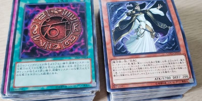 Các thành phần chính trong game bài Yugioh hiện nay