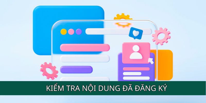 Anh em cần chú ý kiểm tra kỹ các nội dung đăng ký đã điền