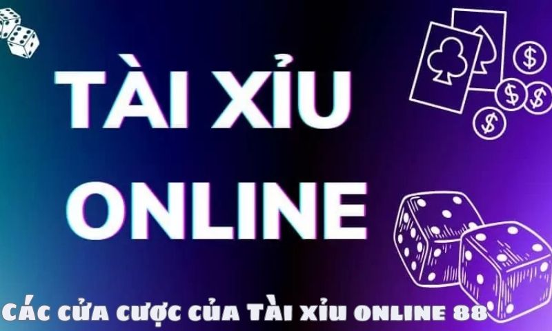 Tài xỉu online 88 với đa dạng các cửa cược cho người chơi lựa chọn