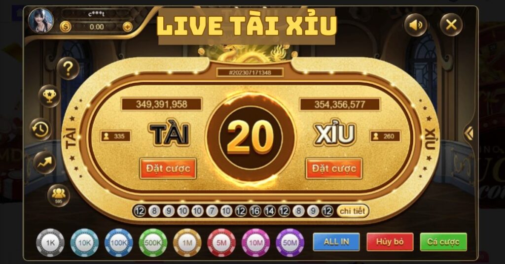 live Tài xỉu