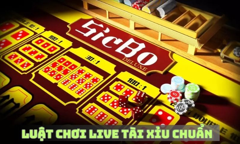 Luật chơi Live Tài xỉu đơn  giản